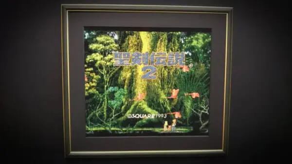 刺繍で「聖剣伝説２」のタイトル画面を再現　大作の完成に祝福の声