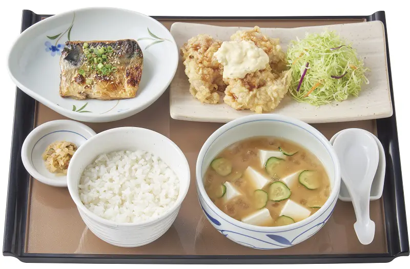 「宮崎冷汁ととり南蛮の定食」（税込920円）