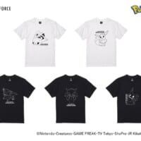 Tシャツは種類サイズともに5種類で展開。