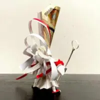 後ろ姿も決まっています