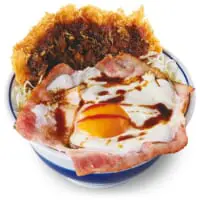 「ベーコンエッグソースカツ丼」（税込759円）