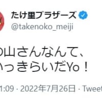 たけ里ブラザーズ7月26日のツイート