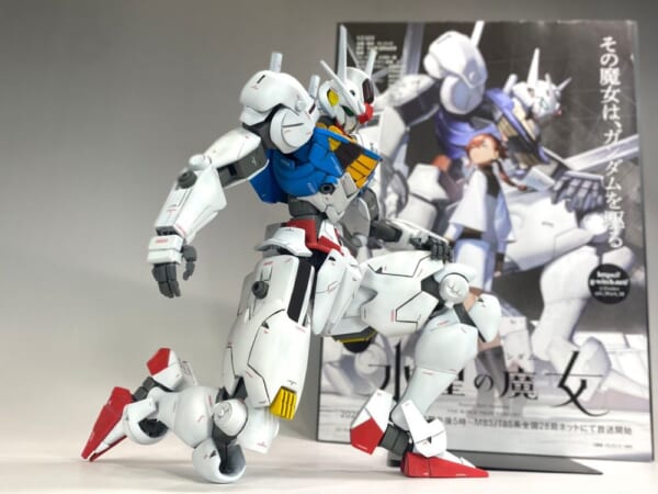 タイムラインを駆ける魔女。熟年モデラーが「ガンダム・エアリアル」を作ってみた。