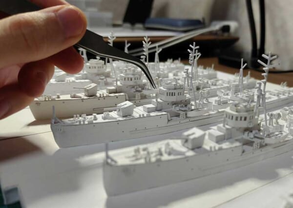 1／400日振型海防艦（シェイルT.Kさん提供）