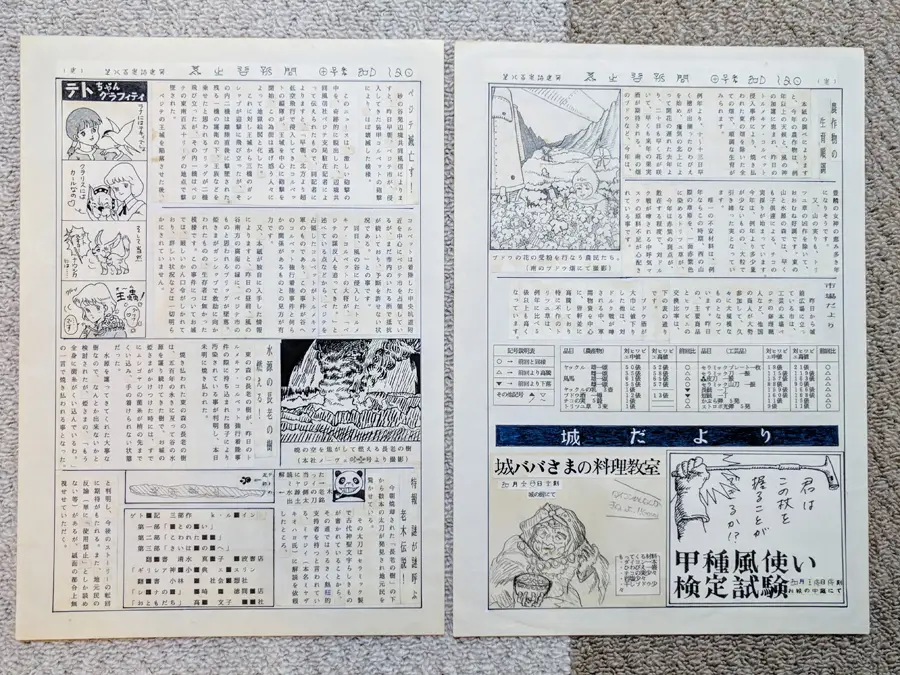 風の谷のナウシカ」サークルの「風の谷新聞」約40年ぶりにメンバーの元へ戻る | おたくま経済新聞