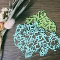 フシギダネの切り絵アート