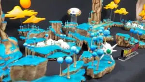 ドラゴンボール ナメック星 ジオラマ 自作 リペイント