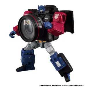 「Canon/TRANSFORMERS オプティマスプライム R5」斜め