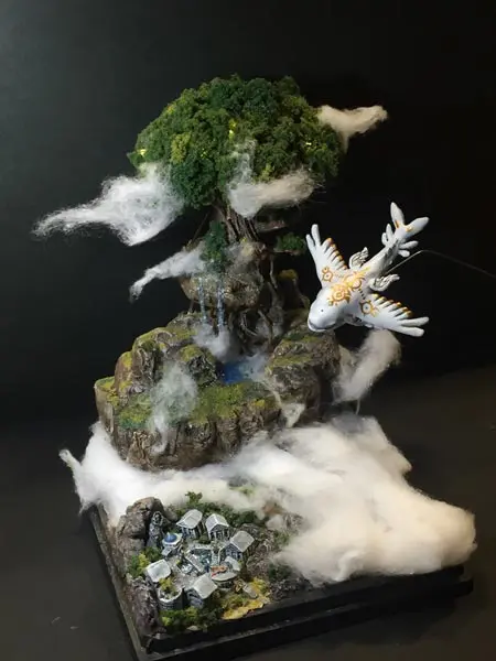 天空から眺めるとこんな感じ？ ファンが作ったドラクエXI「命の