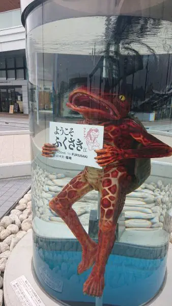 兵庫県福崎町のゆるキャラ「ガジロウ」。