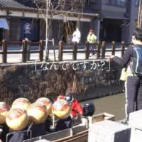 閑静な街に突如現れたたこ焼き。