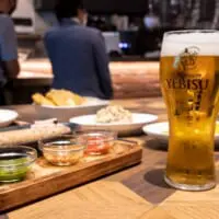 恵比寿駅でヱビスビールを楽しめる