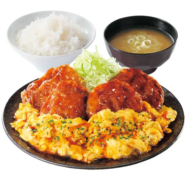 てりたま合盛り定食　内容