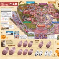 東京ディズニーリゾート ショップ＆スーベニアメダルMAP