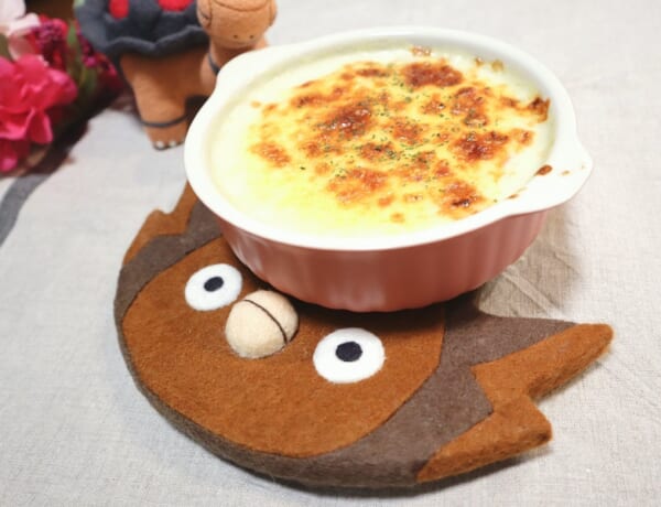 「マッギョの鍋敷き」