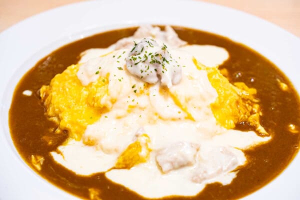 CoCo壱番屋の海外メニュー「チキンクリームオムカレー」