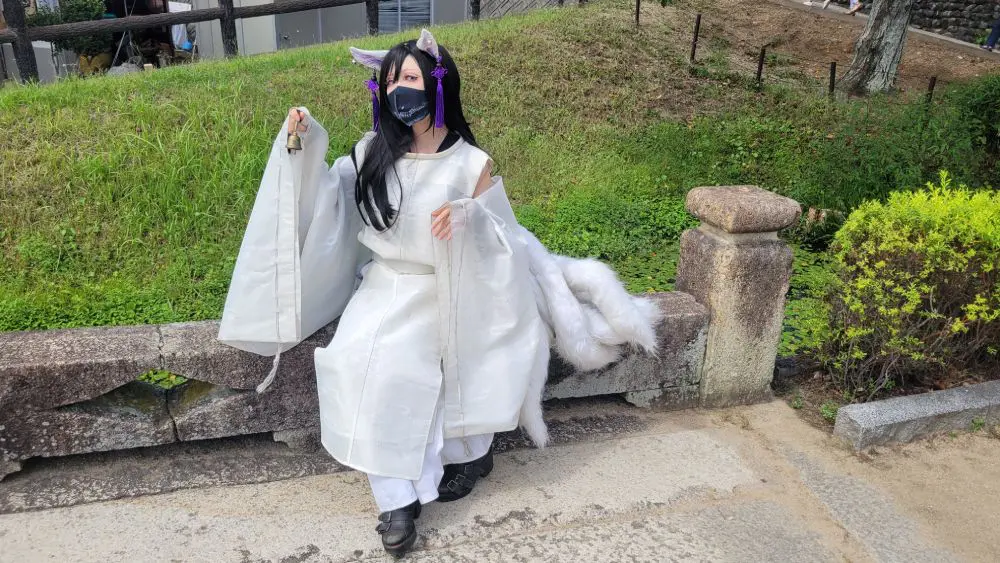 会場内にはコスプレイヤーが盛り上げました。