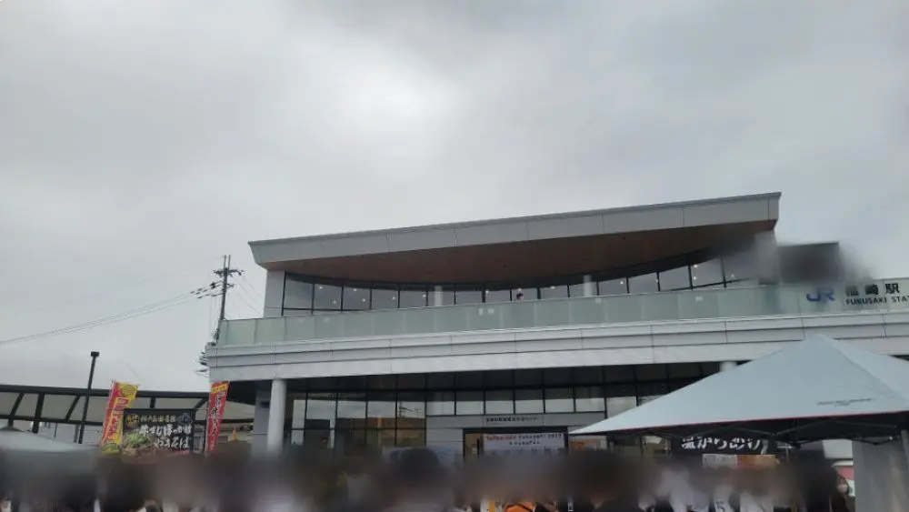 前日には福崎駅前でダンス大会が開催。