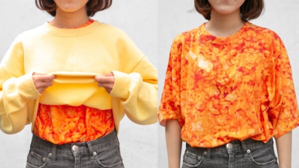 オムライス好きにはたまらない？総柄のチキンライスTシャツが爆誕