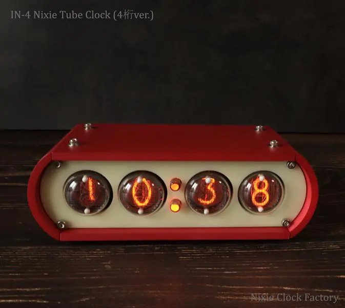 ニキシー管時計 KARLSSON 軽くっ NIXIE CLOCK