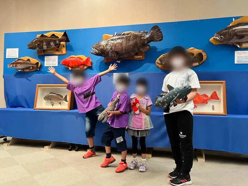 「魚魚展」の様子（小川貴光さん提供）