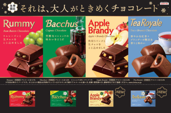 ロッテ洋酒入りチョコレート