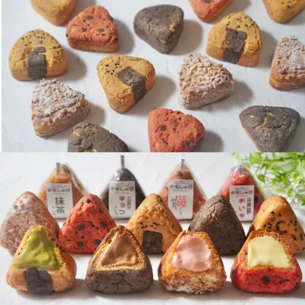 その発想はなかった！お菓子作家考案のおにぎり型シュークリーム「おむシュび」