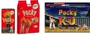 「ポッキー」 × 「ストリートファイターII」がコラボ「Pocky K.O.」発売