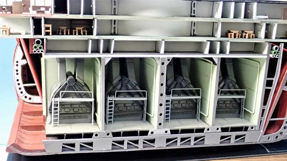 1940年　呉工廠　戦艦大和　ジオラマ 1940年 呉工廠 戦艦大和 ジオラマ