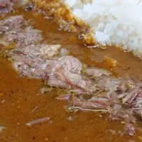 一晩煮込んだという牛すじ肉