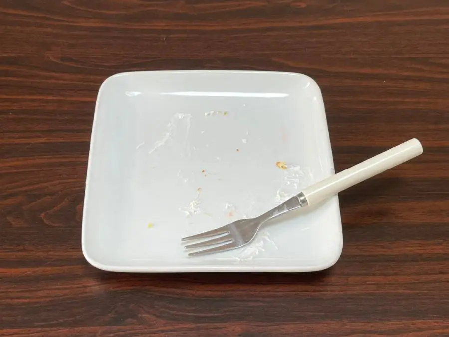 あっという間に完食