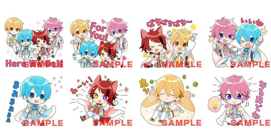 すとぷりLINEスタンプ01