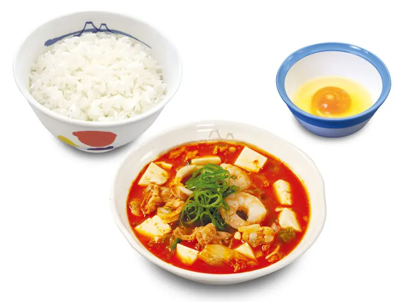 海鮮豆腐キムチチゲセット