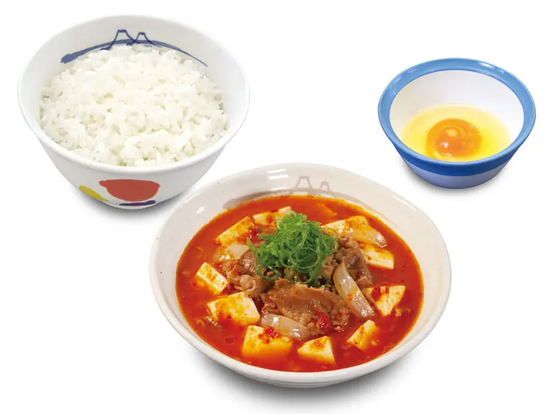 牛豆腐キムチチゲセット
