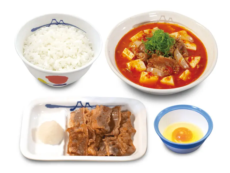 牛豆腐キムチチゲカルビ焼肉セット