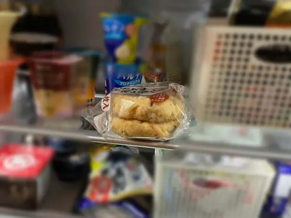 横から見たところシュークリームと勘違いされてしまったがんも（コンドリア水戸さん提供）