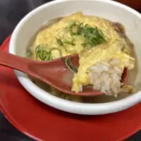 天下一品　こってり天津飯　ごはんの様子