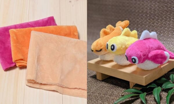 カワイイスシー！ポケモン「シャリタツ」3種のすがたを手縫いで完全再現