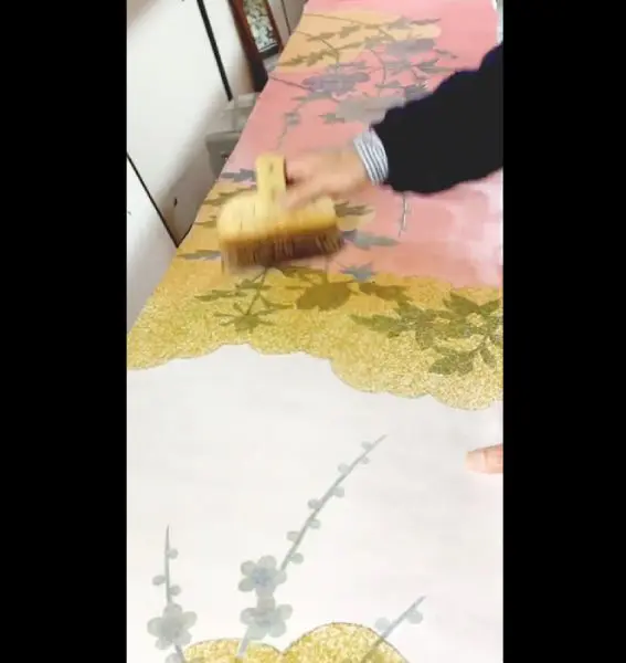 池内友禅代表の池内真広さんがTwitterに投稿した制作動画。