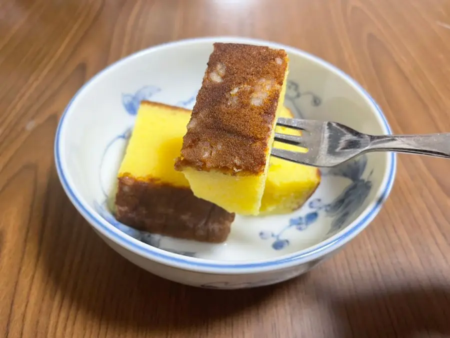 日本酒がしっかりしみ込んでいます