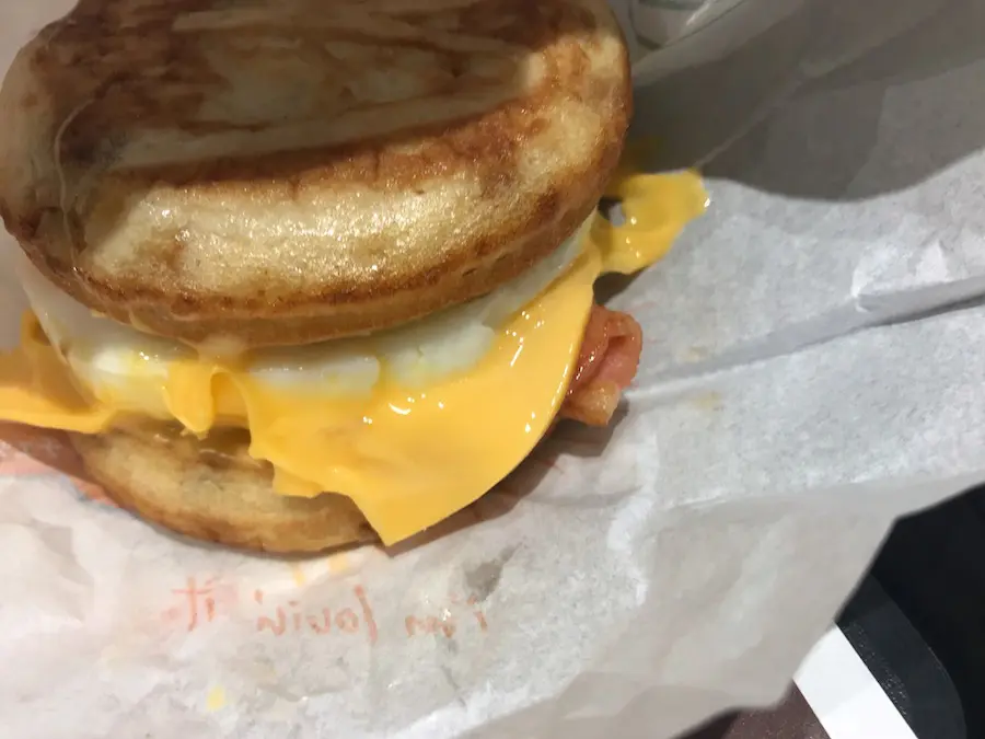 マックグリドル ソーセージエッグ