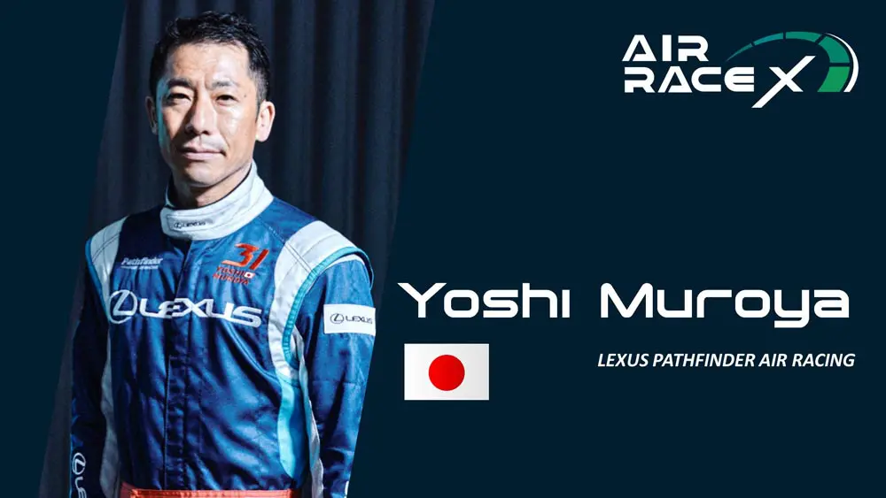 室屋義秀選手（画像：(c) AIR RACE X）