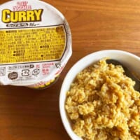 カップヌードル「カレー」炒飯も作ってみた