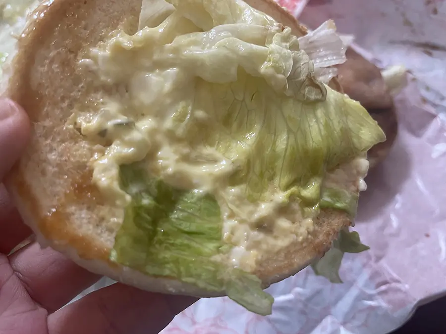 マクドナルド「瀬戸内レモンタルタルベーコンてりたま」のタルタル