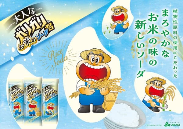 「大人なガリガリ君お米のソーダ」（希望小売価格は税込119円）