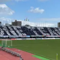 スタジアムを埋め尽くすサポーター
