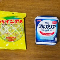 材料はヨーグルトとパインアメのみ