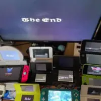 The Endの文字が映し出された感動の瞬間
