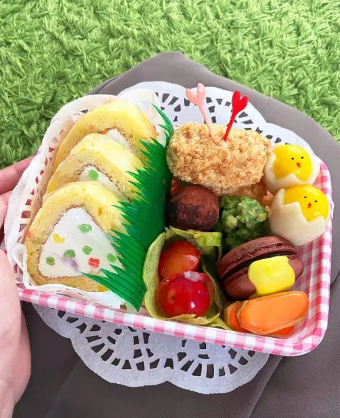 まこちゃんのお弁当をスイーツ化