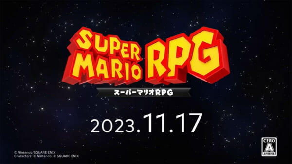 スーパーマリオＲＰＧ／YouTube「Nintendo 公式チャンネル」画面のスクリーンショット